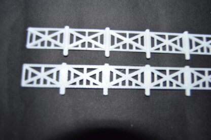 1/76 Scale Blackpool X fencing 11 sections and posts - Image 2
