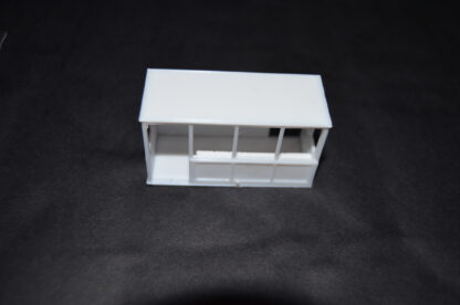 Bus or Tram 3 Bay Cast Iron Stop (1/76 Scale) kit