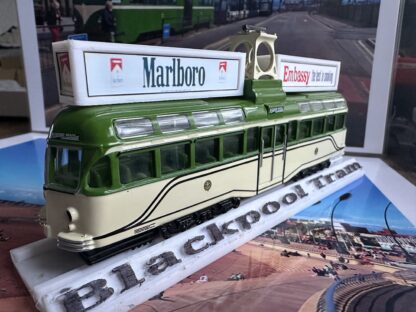 3D Printed Blackpool Tram Advert Boxes For Brush and OMO Trams - Image 2