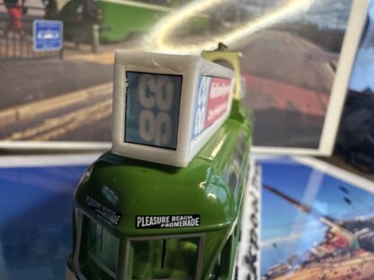 3D Printed Blackpool Tram Advert Boxes For Brush and OMO Trams - Image 6