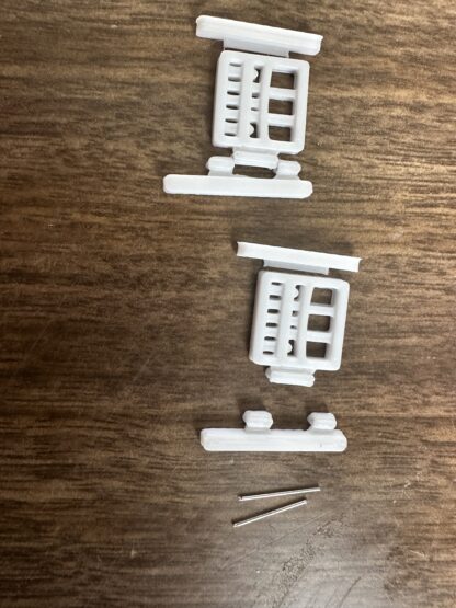 White PLA Scale 1/76 Gate Kit by oo3dmodels - Image 3