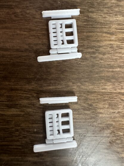 White PLA Scale 1/76 Gate Kit by oo3dmodels