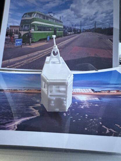 1/76 Scale Blackpool OMO Tram Kit - Complete 3D Printed Model - Image 8