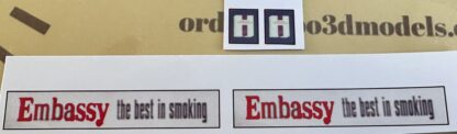 1/76 Scale Code 3 Blackpool Tram Advert Box Stickers For Our OMO/Brush Advert Boxes - Image 23