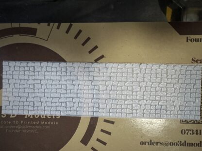1/76 Scale 3D Printed Dry Stone Walling (sheeting)