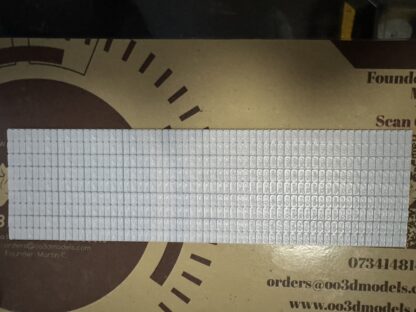 1/76 Scale 3D Printed Cobble Road (sheeting) see version 2