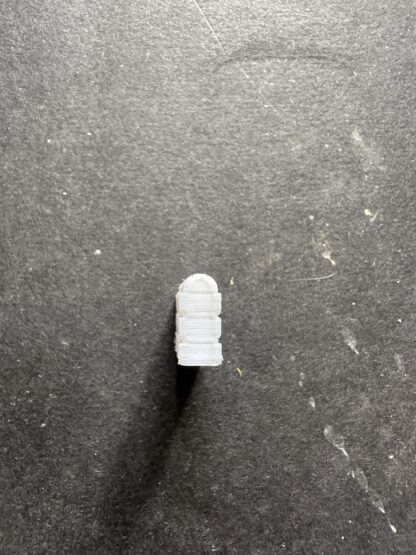 oo3DModels - 3D Printed Round Top Walling in White PLA (1/76 Scale) - Image 2