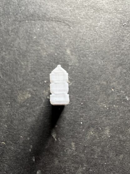 oo3DModels - 3D Printed "inverted V" Top Walling in White PLA (1/76 Scale) - Image 5