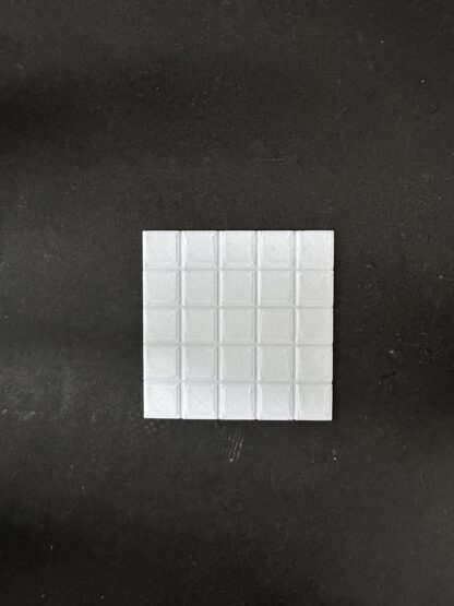 oo3DModels - 3D Printed Large Pathing Area in White PLA (1/76 Scale)