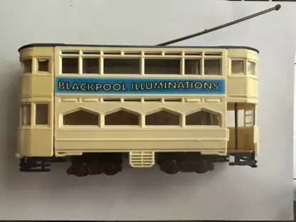 Blackpool tram advert 1:76 for standard tram Blackpool illuminations sticker