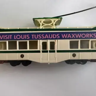 Blackpool tram advertising sticker 1:76 "louis tussauds waxworks"